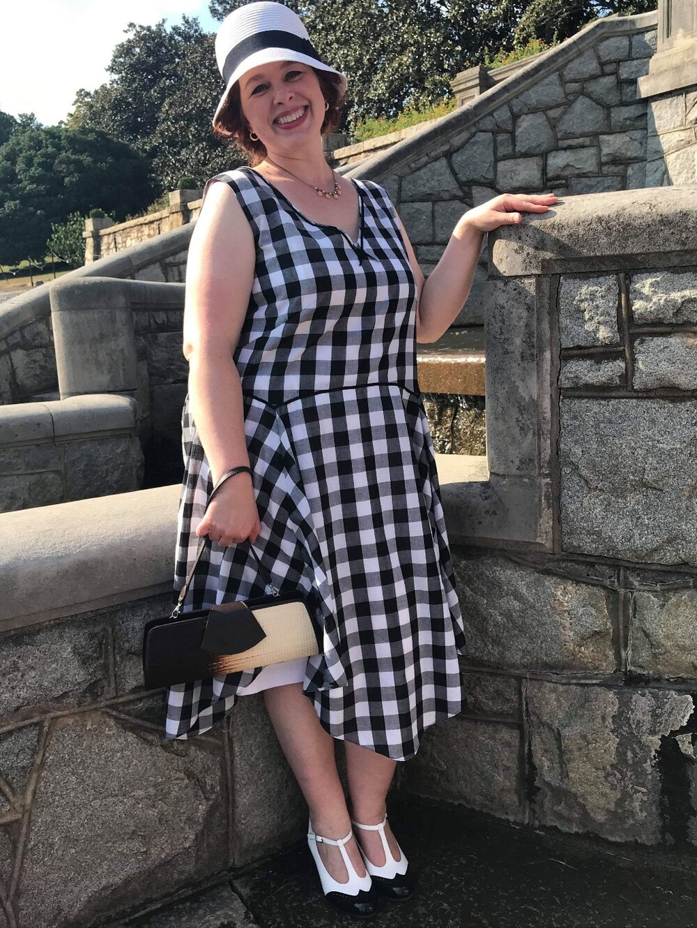 1920s Flapper Picnic Dress